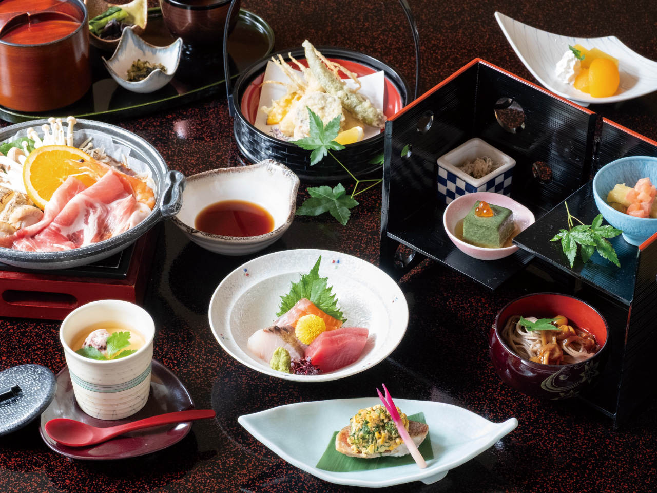 日帰り宴会プランお料理イメージ