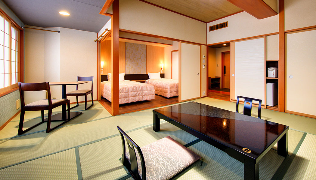 Japanese and Western-style rooms